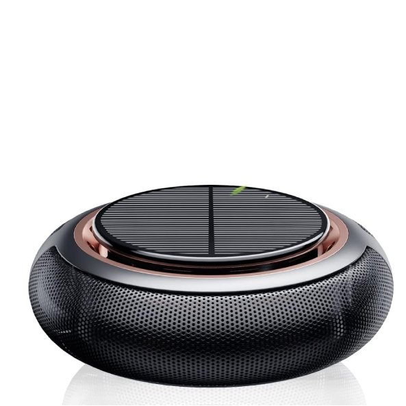 Diffuseur d'aromathérapie solaire pour voiture – Désodorisant à énergie solaire avec parfum marin et extension pour huiles essentielles